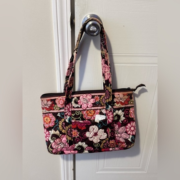 ✨retired print✨ Vera Bradley Flower Power Shoulder Bag - Picture 3 of 5